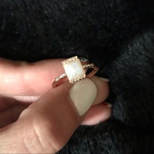 Moonstone ring